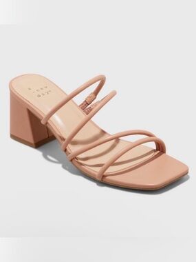 A New Day by Target | nude block heels | Size 10 | NWOT